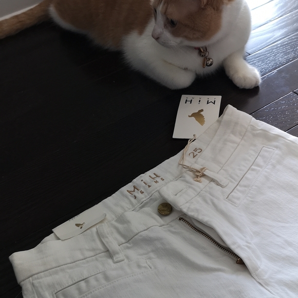 white kick flare jeans - Picture 2 of 4